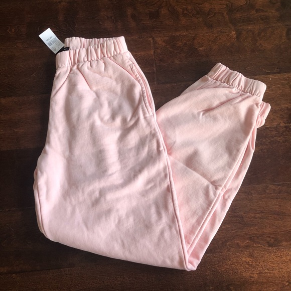 Brandy Melville Pants - brandy melville light pink rosa sweatpants